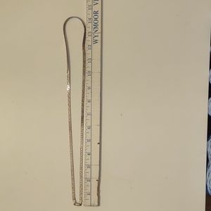 Sterling silver necklace